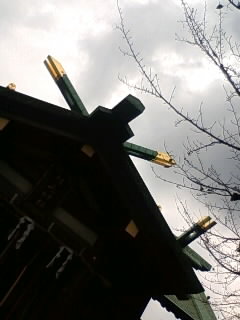 神社の屋根